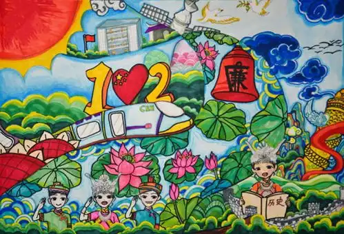  廉洁教育进校园书香廉韵丨绘画展