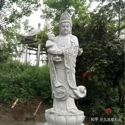  观音菩萨石雕观音菩萨塑像图片大全
