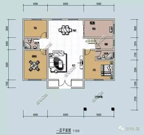 农村2层别墅15x10米,户型方正一见倾心  农村2层别墅15x10米,户型方正一见倾心