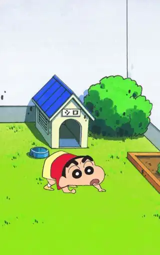  搞怪蜡笔小新动漫手机壁纸