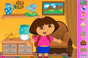 黑人朵拉搞笑图片小游戏