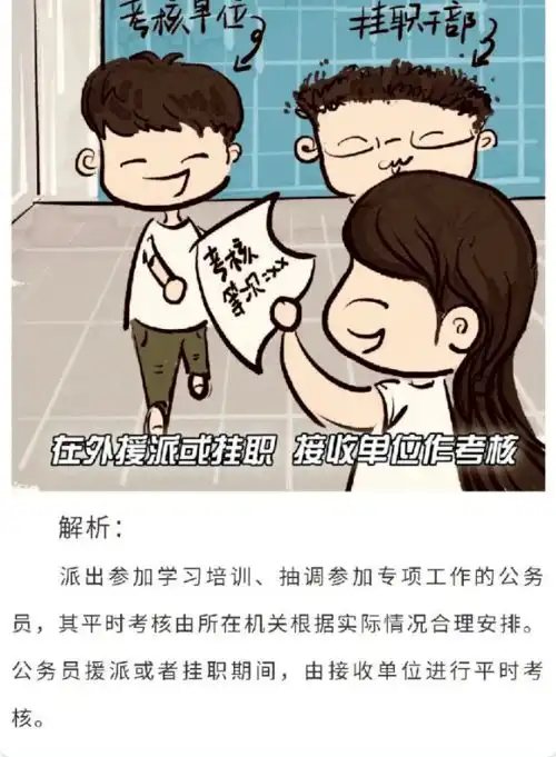  公务员平时考核图解