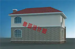 农村20万二层楼房设计图,带车库,外观简约又时尚美观  农村20万二层楼房设计图,带车库,外观简约又时尚美观