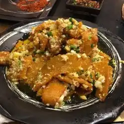  南山全牛馆的咸鸭蛋炒老南瓜好不好吃用户评价口味怎么样重庆美食咸鸭蛋炒老南瓜实拍图片大众点评