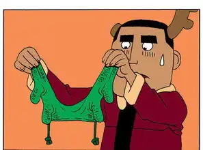 尴尬的圣诞礼物恶搞漫画图