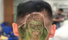  幽默图片搞笑段子随着复联4的上映,钢铁侠绿巨人发型走红