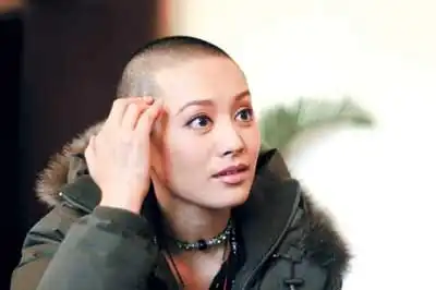  范冰冰武则天光头造型曝光女星光头谁最美组图
