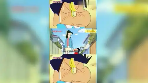  蜡笔小新风间今天的脸怪怪的,为什么粘着我的鞋子
