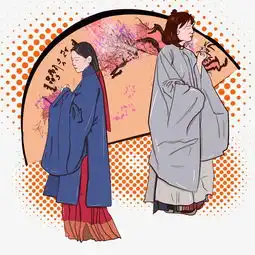  古装电商宣传手绘小插图图片素材其他格式下载动漫人物大全