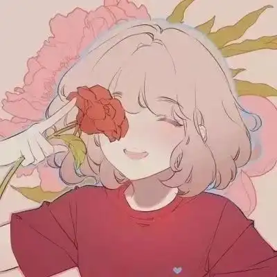 动漫女头阳光动漫头像温柔女生头像