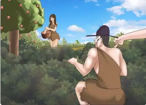  搞笑漫画孤岛上的三男两女之争,帅哥赢得了丑女