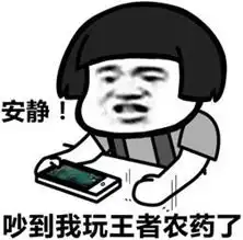  女生打王者荣耀表情包图片