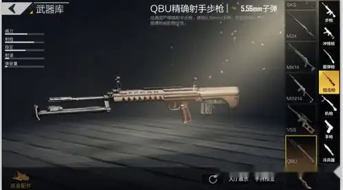  刺激战场最好用最稳定的连狙,你知道是哪把枪吗