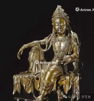  水月观音图像中三足凭几老赵闲聊僧伽艺术图像三足凭几8