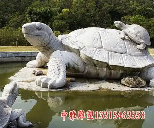 王八图片卡通搞笑雕塑