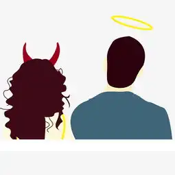  七夕节搞怪约会的情侣免扣矢量图图片素材其他格式下载动漫人物大全