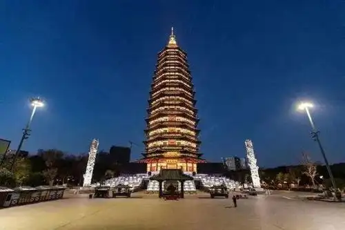  爱克荣耀时刻常州天宁宝塔夜景照明工程荣获中照奖一等奖