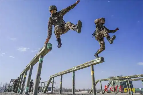  炫酷带你去看武警特战队员真打实练