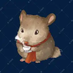  卡通冬天动物老鼠素材图片免费下载千库网