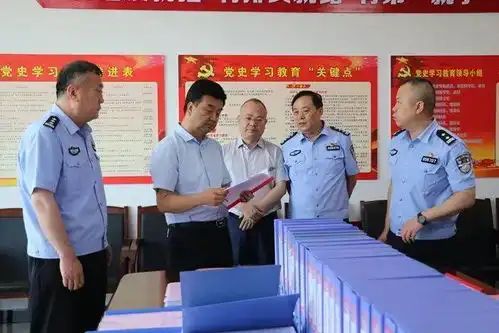  澄城县委书记王万庆调研指导公安队伍教育整顿工作组图
