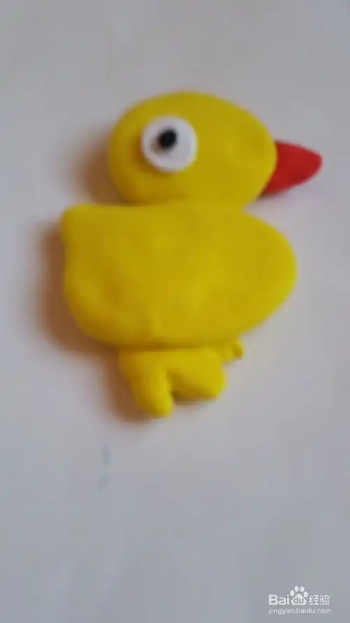  幼儿手工彩泥小鸭子的做法
