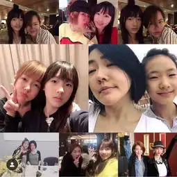  小s三个女儿同框逛街,穿扮时尚,亭亭玉立