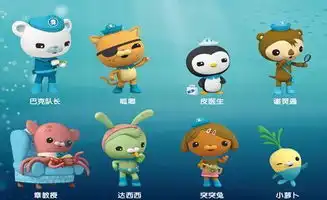  海底小纵队动合集超萌动态图片及搞笑表情欣赏