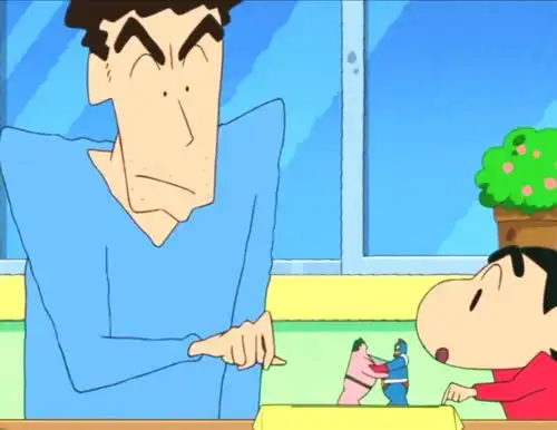  你玩过纸相扑吗哆啦a梦和蜡笔小新都玩过,很有趣