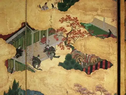  红叶雅哀晓霜枫叶丹,夕曛岚气阴