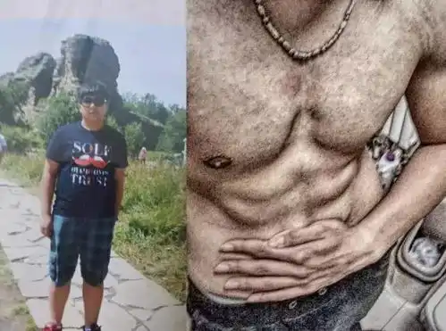  真男人减肥前后对比,活脱脱一部变形记