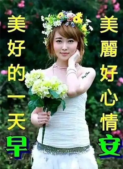  8张最新创意春天清晨早上好问候祝福图片精选