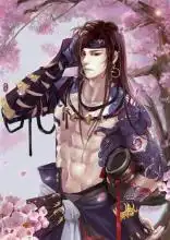  动漫图片紫色古代男生