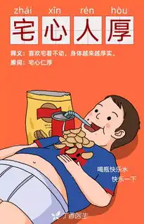  漫画跟小编学成语,告别不健康生活习惯