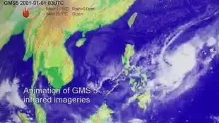  1989年西北太平洋台风季云图动画hko视角