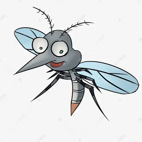  表情可爱小昆虫蚊子插画素材图片免费下载千库网表情