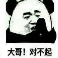  大哥我错了表情包微信头像图片大全