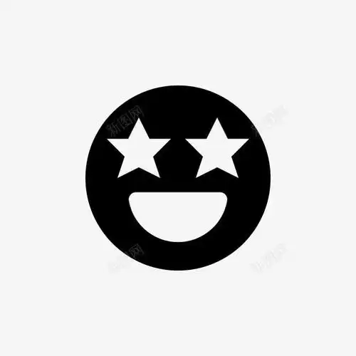  快乐表情符号表情符号眼睛图标设计图片免费下载页面网页平面电商创意素材名人素材
