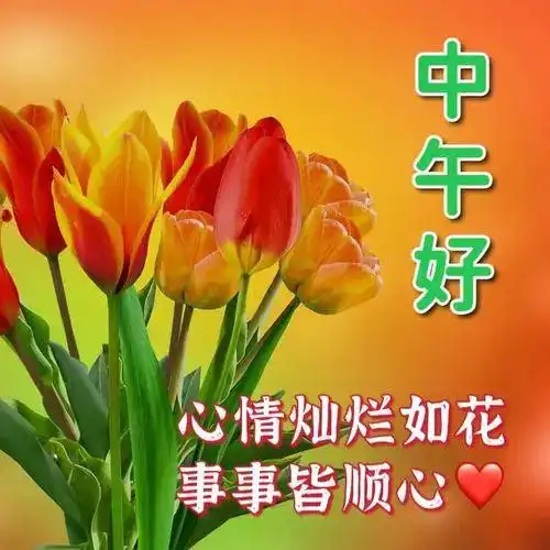  中午好图片大全,中午好问候语,中午好温馨短句,午安吉祥