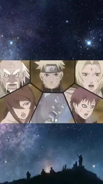  火影五影趁着斑分心,上来就搞偷袭,别说这效果还挺不错