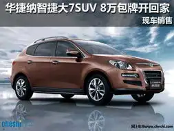  华捷纳智捷大7suv8万包牌开回家