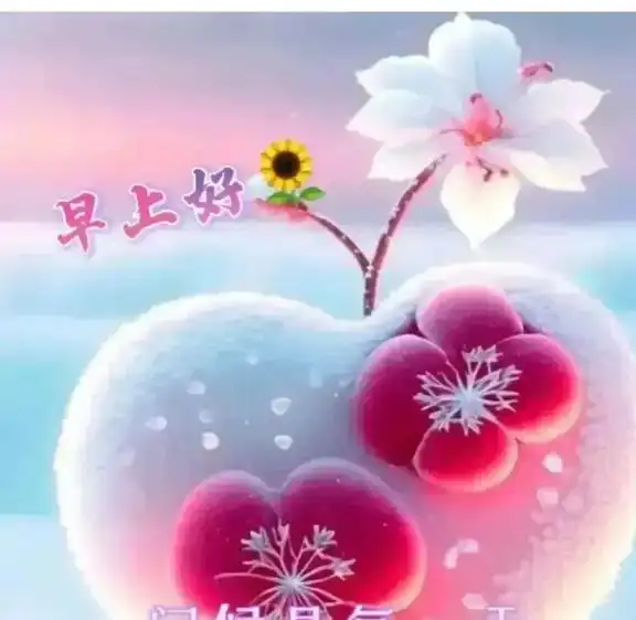  最新早安问候语早安祝福图,暖心而漂亮