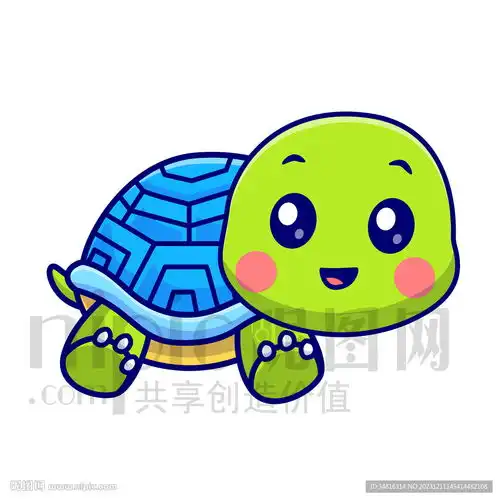  可爱卡通小乌龟设计图卡通设计