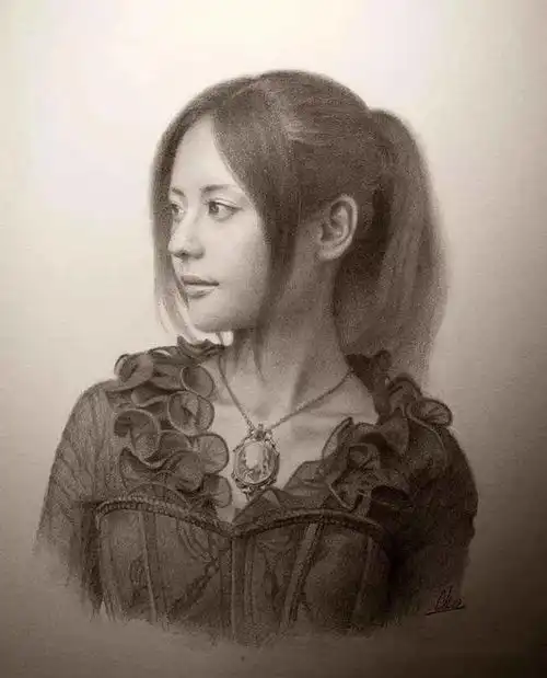  日本超写实画家冈靖知作品
