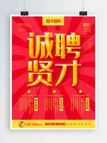  图片免费下载招聘海报红色素材招聘海报红色模板千图网