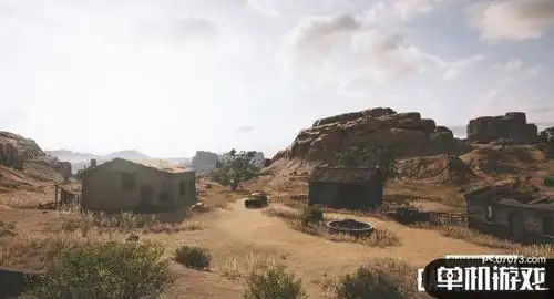  绝地求生大逃杀沙漠地图新截图崎岖地形一片荒芜