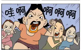  禁止女性进入的健身房恶搞漫画图