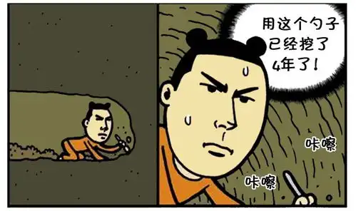  恶搞漫画悲催的越狱者们