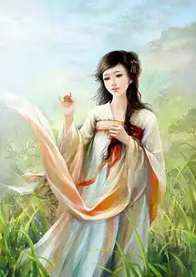  古代女子图片卡通