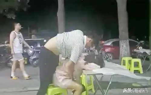  不堪入目中学教师在街头猥亵女子,亲吻抚摸胸部和下体