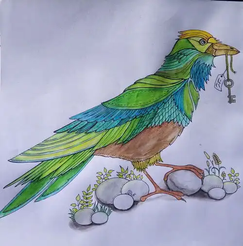  彩铅绘画